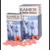 Anneaux de gomme oranges