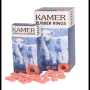 Anneaux de gomme oranges