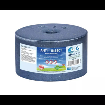 Bloc de pierre minérale anti-insectes à lécher
