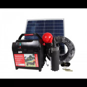 Pompe de prairie avec panneau solaire 60 W
