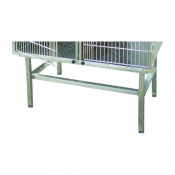 Base fixe pour cages vétérinaires