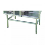 Base fixe pour cages vétérinaires