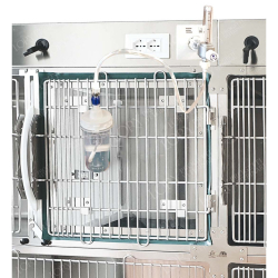 Débitmètre pour cages vétérinaires