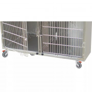 Plateforme de cage de récupération sur roulettes