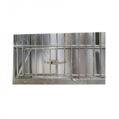 Porte pour tuyau de chauffage pour cages