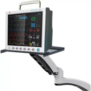 Support de moniteur pour cages d'hospitalisation