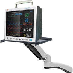 Support de moniteur pour cages d'hospitalisation