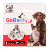 Médaille d’identification avec QR Code pour chiens et chats 