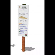 Affiches pour les parcours d'agility de grande taille