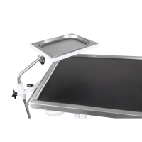 Etagère latérale pour table vétérinaire 