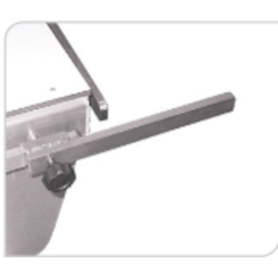 Extension de rails pour tables vétérinaires