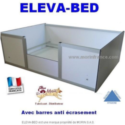 Caisse de mise bas avec barre anti-écrasement - 3 tailles