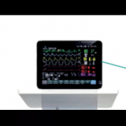 Moniteur multi-paramètres pour notre système d'anesthésie à l'isuflorane sur roulettes