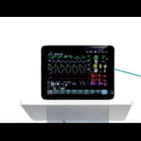 Moniteur multi-paramètres pour notre système d'anesthésie à l'isuflorane sur roulettes