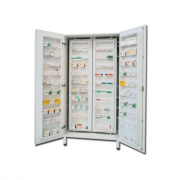 Armoire à pharmacie professionnelle 100x60xH195 cm