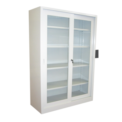 Armoire de pharmacie avec portes vitrées