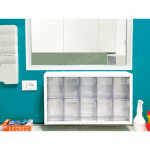Armoire multifonctions avec 10 compartiments