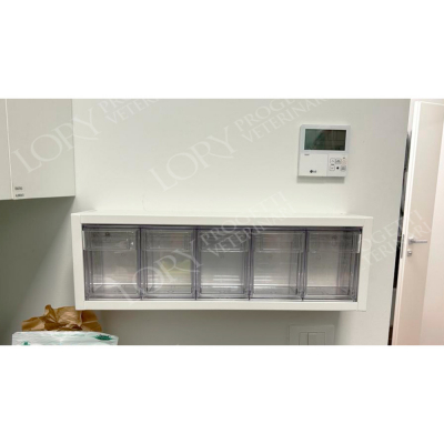 Armoire multifonctions avec 5 compartiments