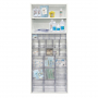 Armoire multifonctions avec étagères et compartiments