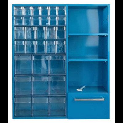 Armoire multifonctions avec étagères et tiroir