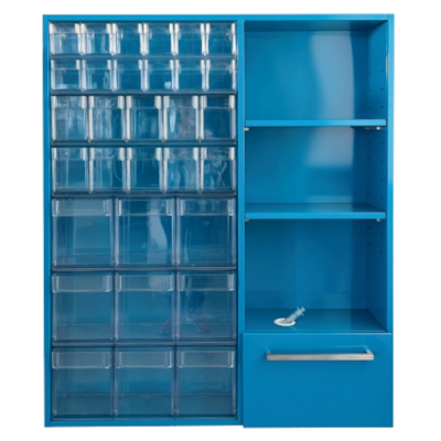 Armoire multifonctions avec étagères et tiroir