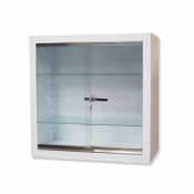 Armoire suspendue en verre trempé
