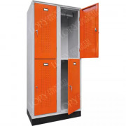 Armoire vestiaire à 4 portes