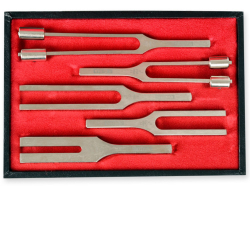 Jeu de diapasons HARTMANN de 5 pièces