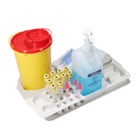 Plateau de Phlébotomie Portable – Organisation Optimale – Hygiénique et Léger - 2 modèles Plateau de Phlébotomie Portable – Organisation Optimale – Hygiénique et Léger - 2 modèles