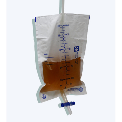 Sacs de collecte d'urine 1L et 2L stériles avec connecteur 360° et robinet en T
