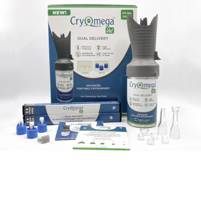 Kit Cryochirurgical CryOmega® Vet Dual Delivery