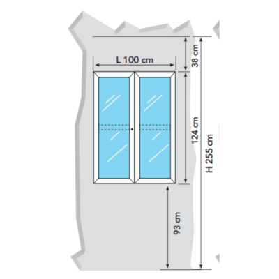 Zone de filtration pour salle d'opération à 4 portes