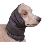 Snood noir pour protéger les oreilles