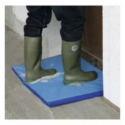 Pédiluve désinfectant anti-contamination pour élevages et chenils