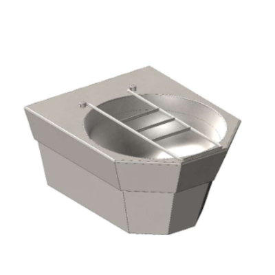 Vidoir pour évacuation des eaux usées