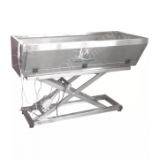 Baignoire électrique en acier GIADA avec hauteur réglable - Profondeur 38 cm