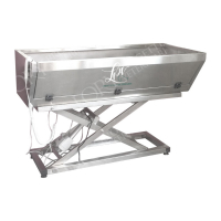 Baignoire électrique en acier GIADA avec hauteur réglable - Profondeur 38 cm Baignoire électrique en acier GIADA avec hauteur réglable - Profondeur 38 cm