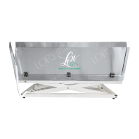 Baignoire électrique Giada blanc avec hauteur réglable - Profondeur 50 cm Baignoire électrique Giada blanc avec hauteur réglable - Profondeur 50 cm