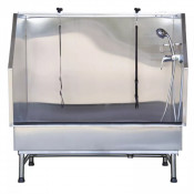 Baignoire en inox basse pour grands chiens