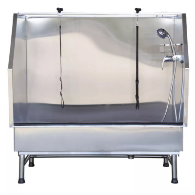 Baignoire en inox basse pour grands chiens