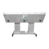 Baignoire professionnelle Giada pour grands chiens - Profondeur 38 cm Baignoire professionnelle Giada pour grands chiens - Profondeur 38 cm