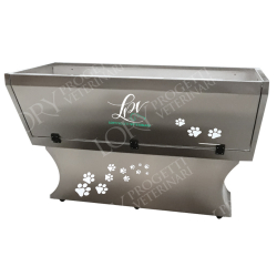 Baignoire professionnelle Giada Steel grise - Profondeur 50 cm