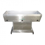 Baignoire professionnelle Giapa avec armoire en inox à 2 portes