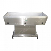 Baignoire professionnelle Giapa avec armoire en inox à 2 portes