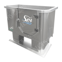 Baignoire professionnelle LORY SPA - Profondeur 60 cm Baignoire professionnelle LORY SPA - Profondeur 60 cm