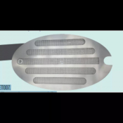 Plaque grillagée pour la baignoire professionnelle ovale SPA