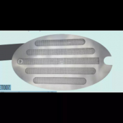 Plaque grillagée pour la baignoire professionnelle ovale SPA
