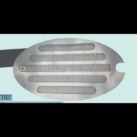 Plaque grillagée pour la baignoire professionnelle ovale SPA