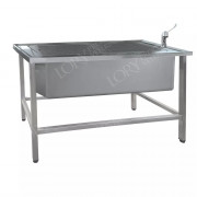 Baignoire préopératoire avec mitigeur extractible