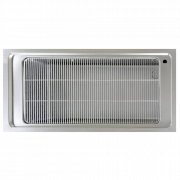 Grille de fermeture à installer sur une baignoire